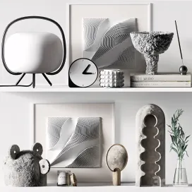 Decorative Set with reliefs olyve
